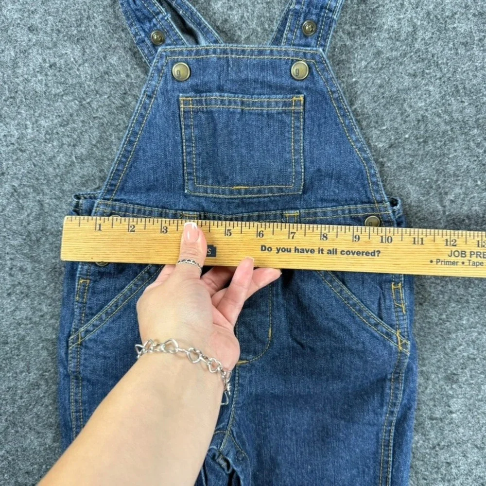 Gymboree Denim Overalls Baby‎ 3-6 Months Adjustable Straps Pockets